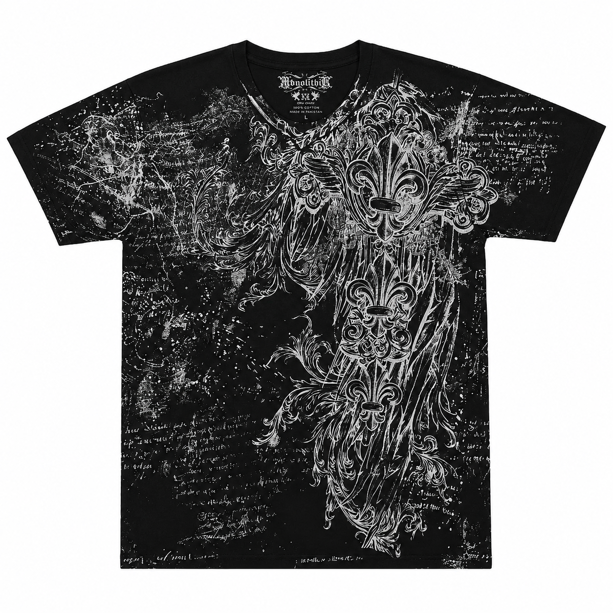 Black Graphic Sigil Art Tee