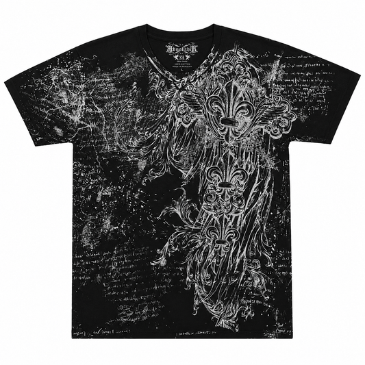 Black Graphic Sigil Art Tee