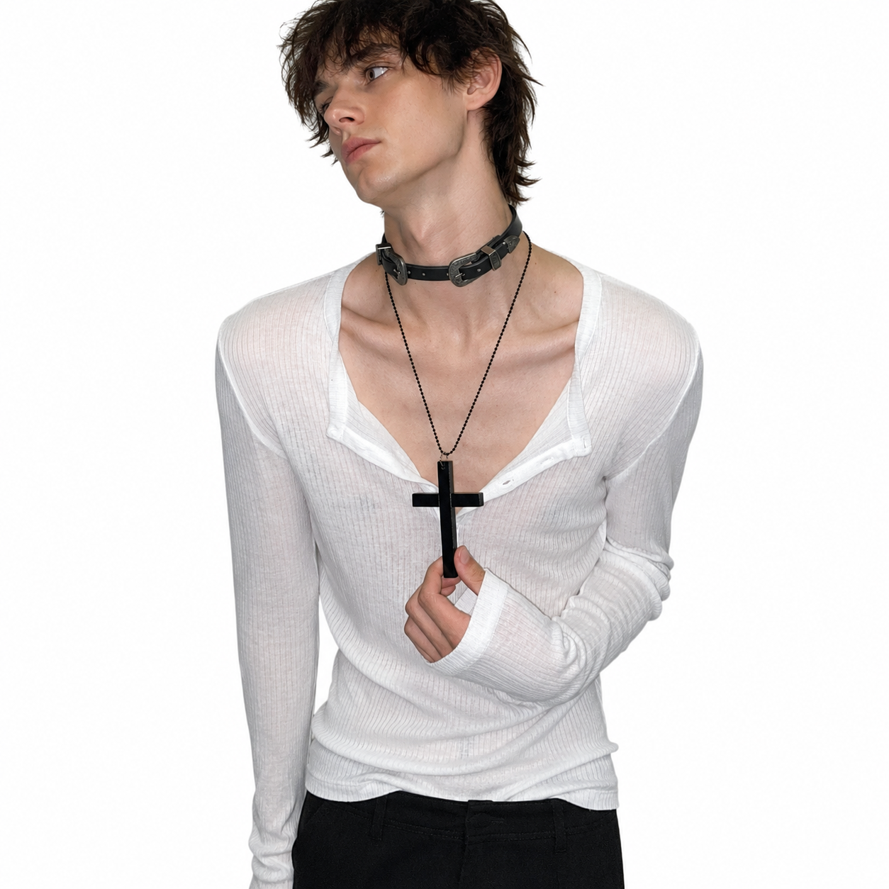Large Cross Necklace