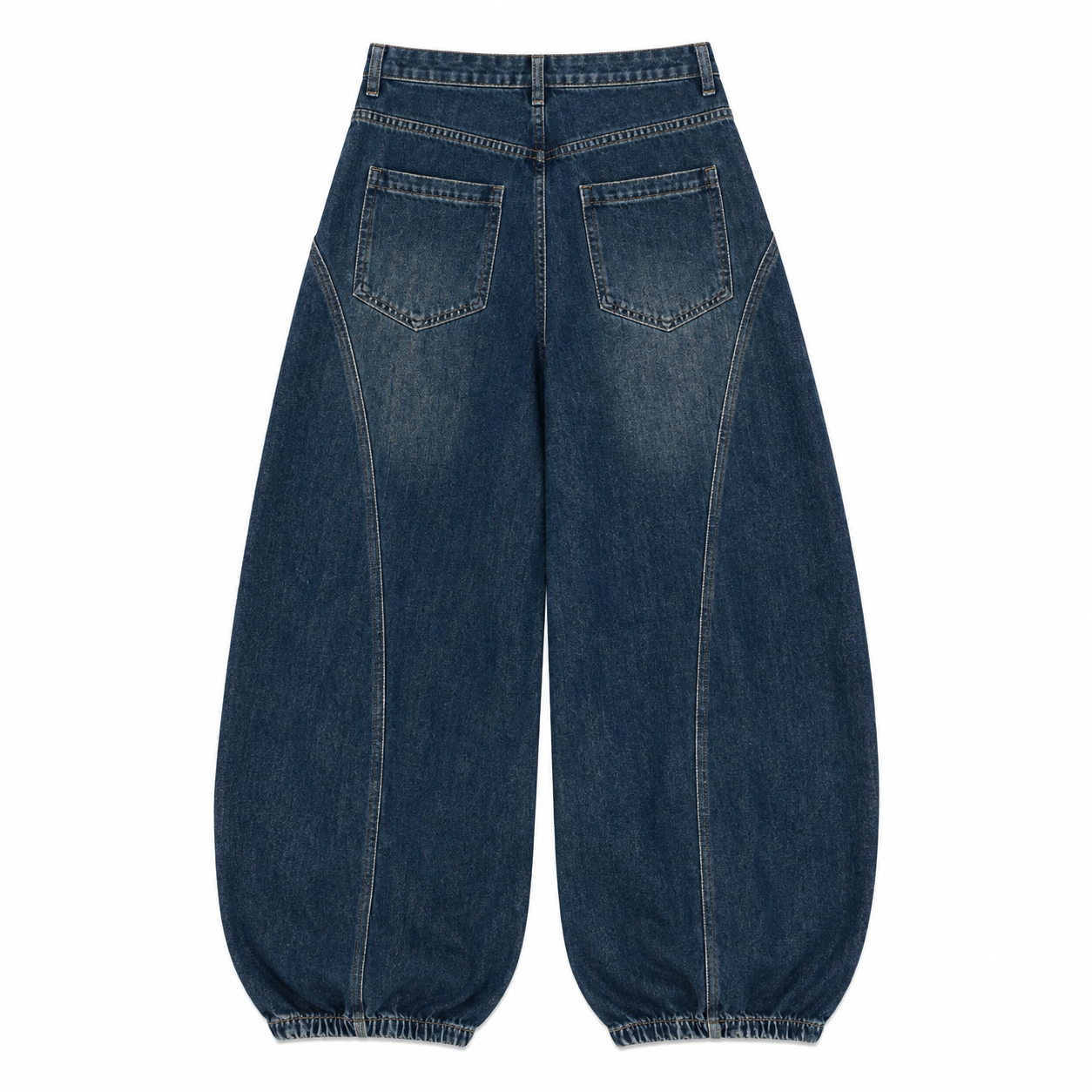 Wide Leg Baggy Denims