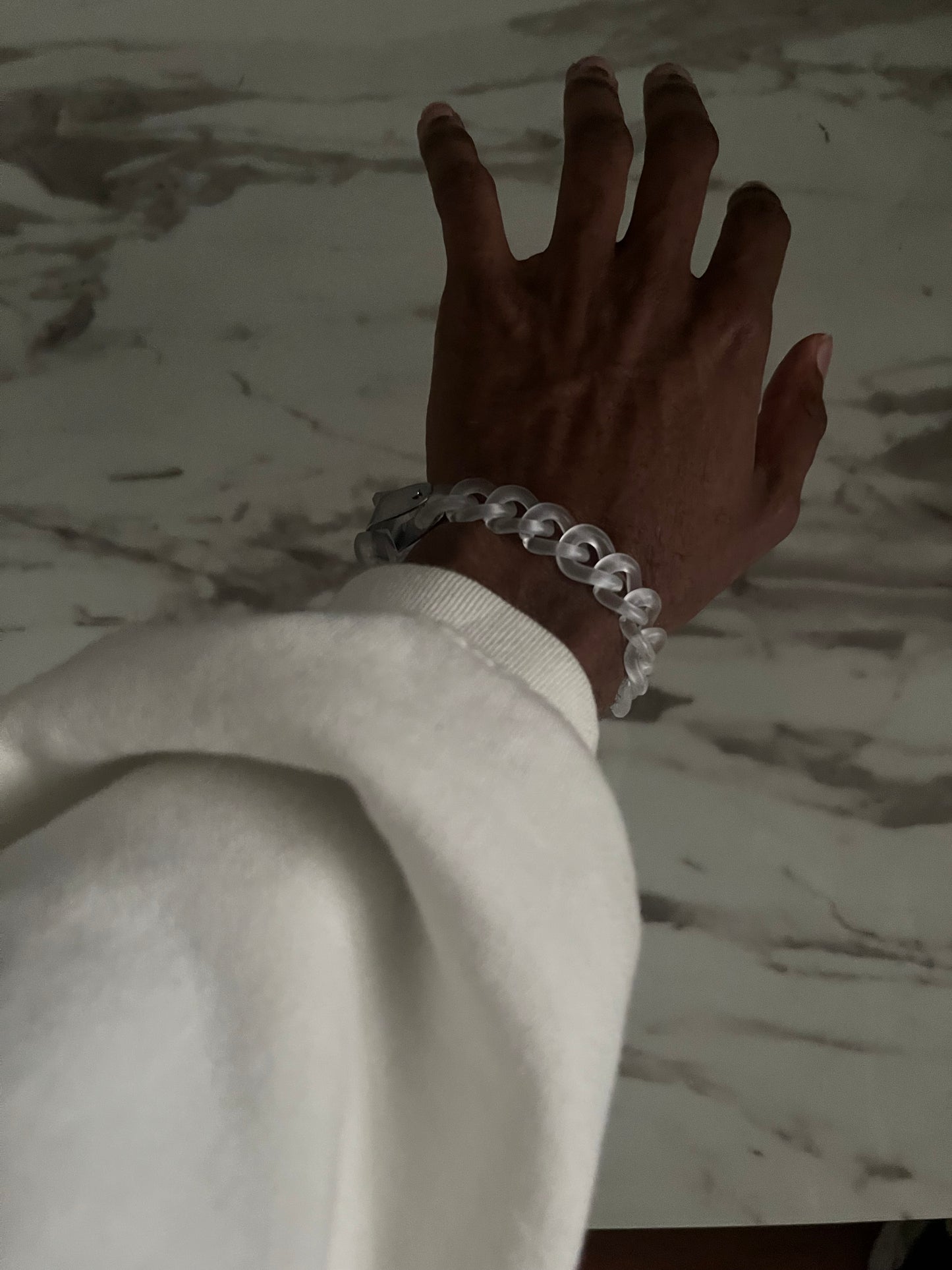 Transparent Link Bracelet