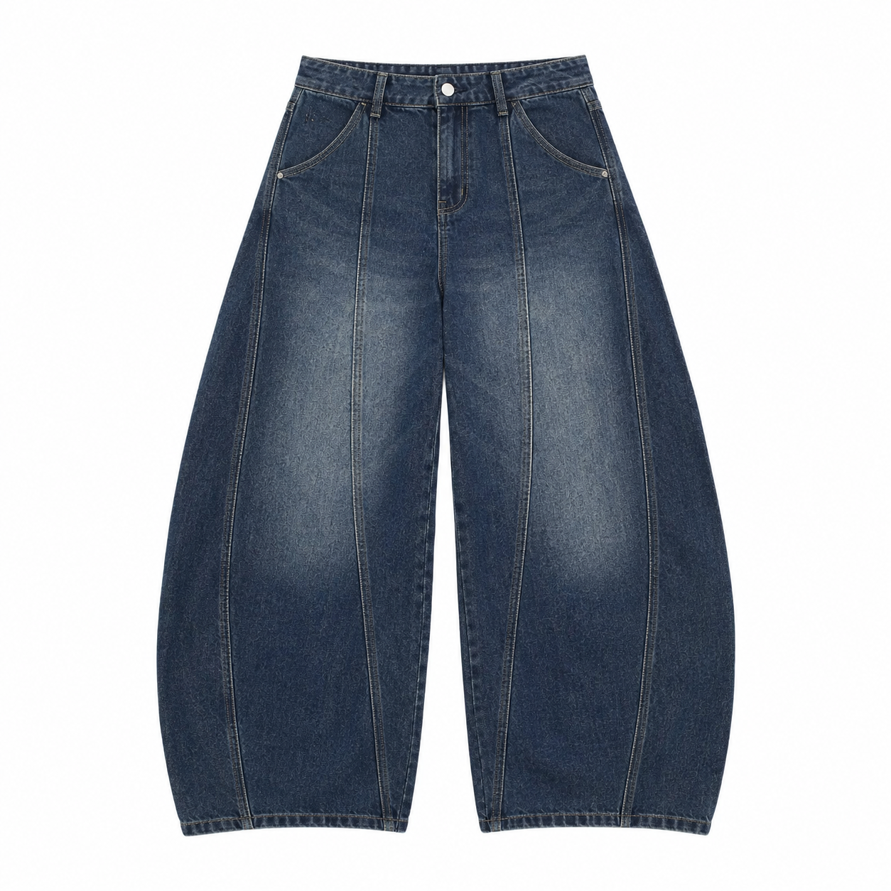 Rhinestone Baggy Jeans