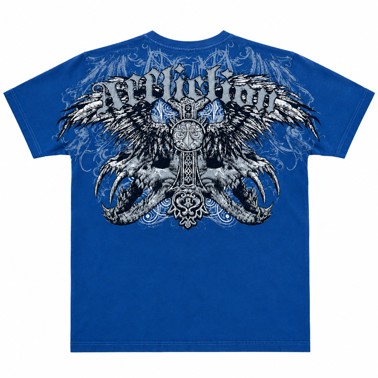 Blue Graphic Affliction Tee
