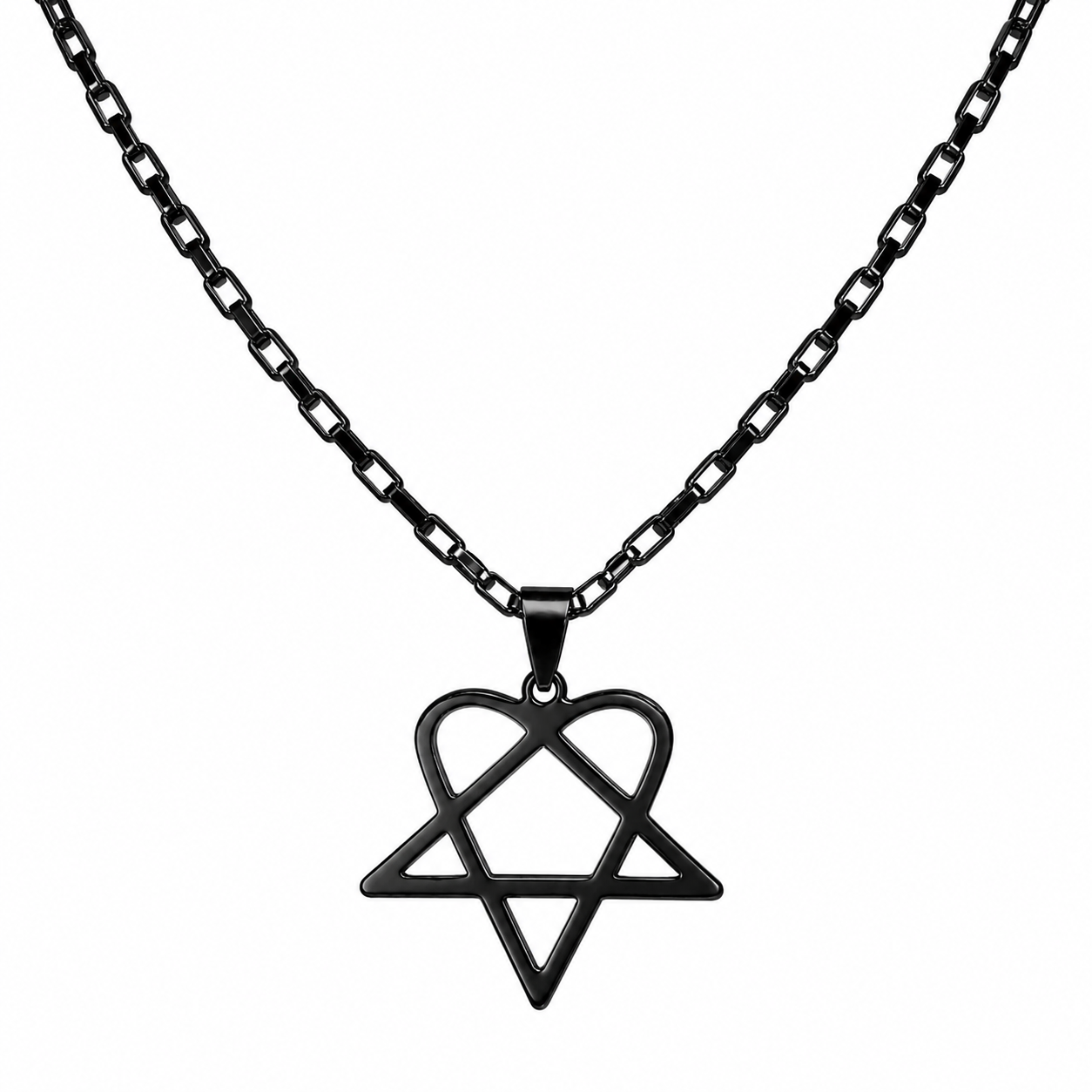 Heartagram Necklace
