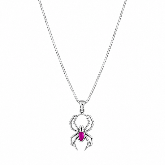 Y2k Spider Necklace