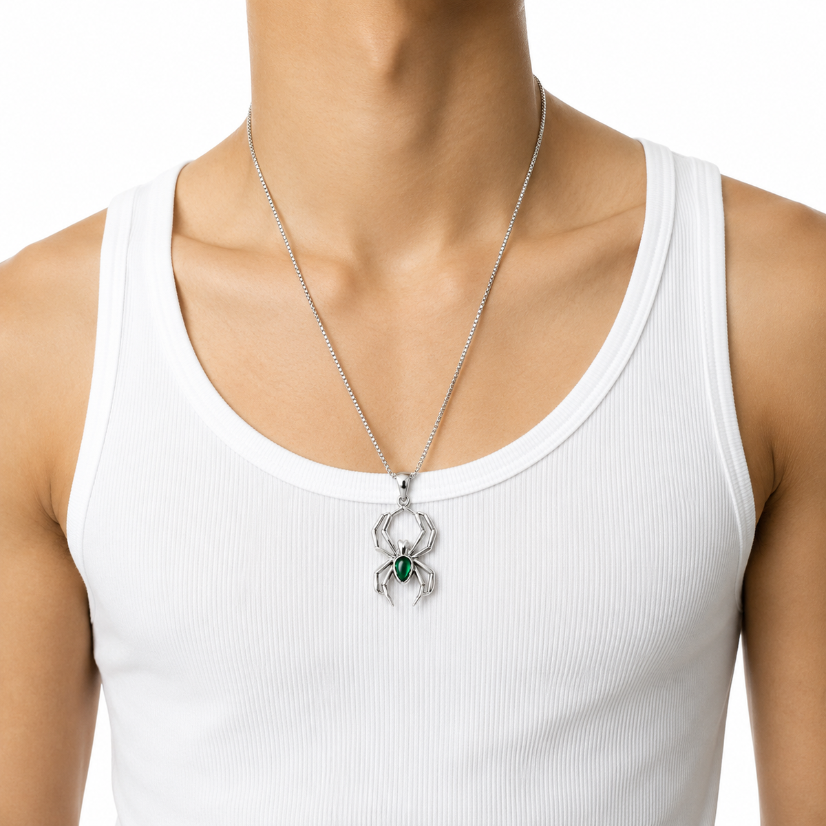 Y2k Spider Necklace