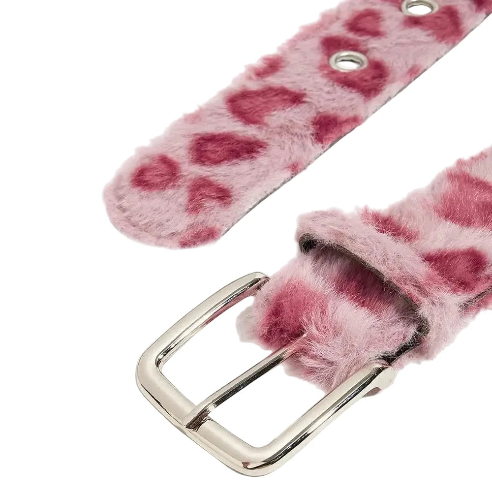 Faux Fur Belt