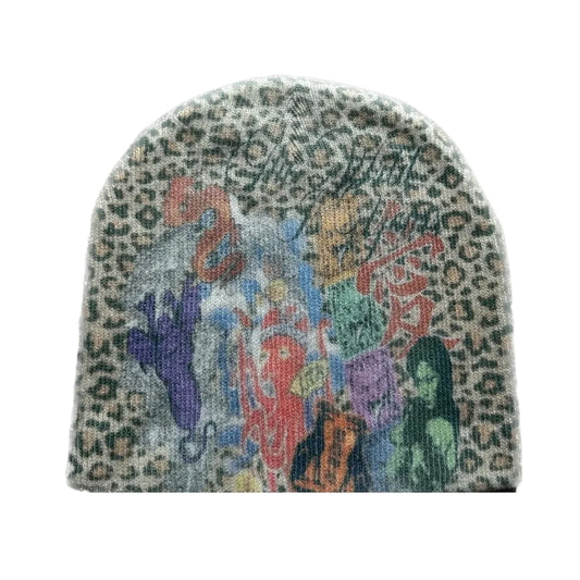 Leopard Graphic Beanie