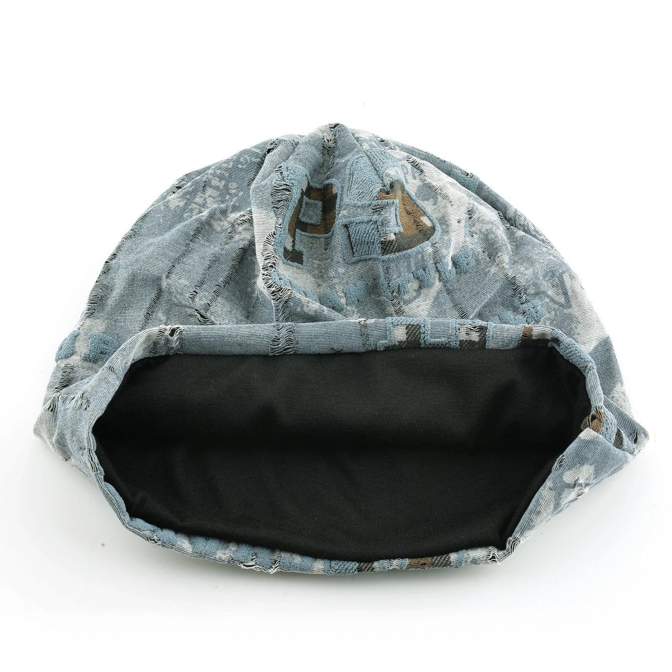 Distressed Tie Dye Beanie