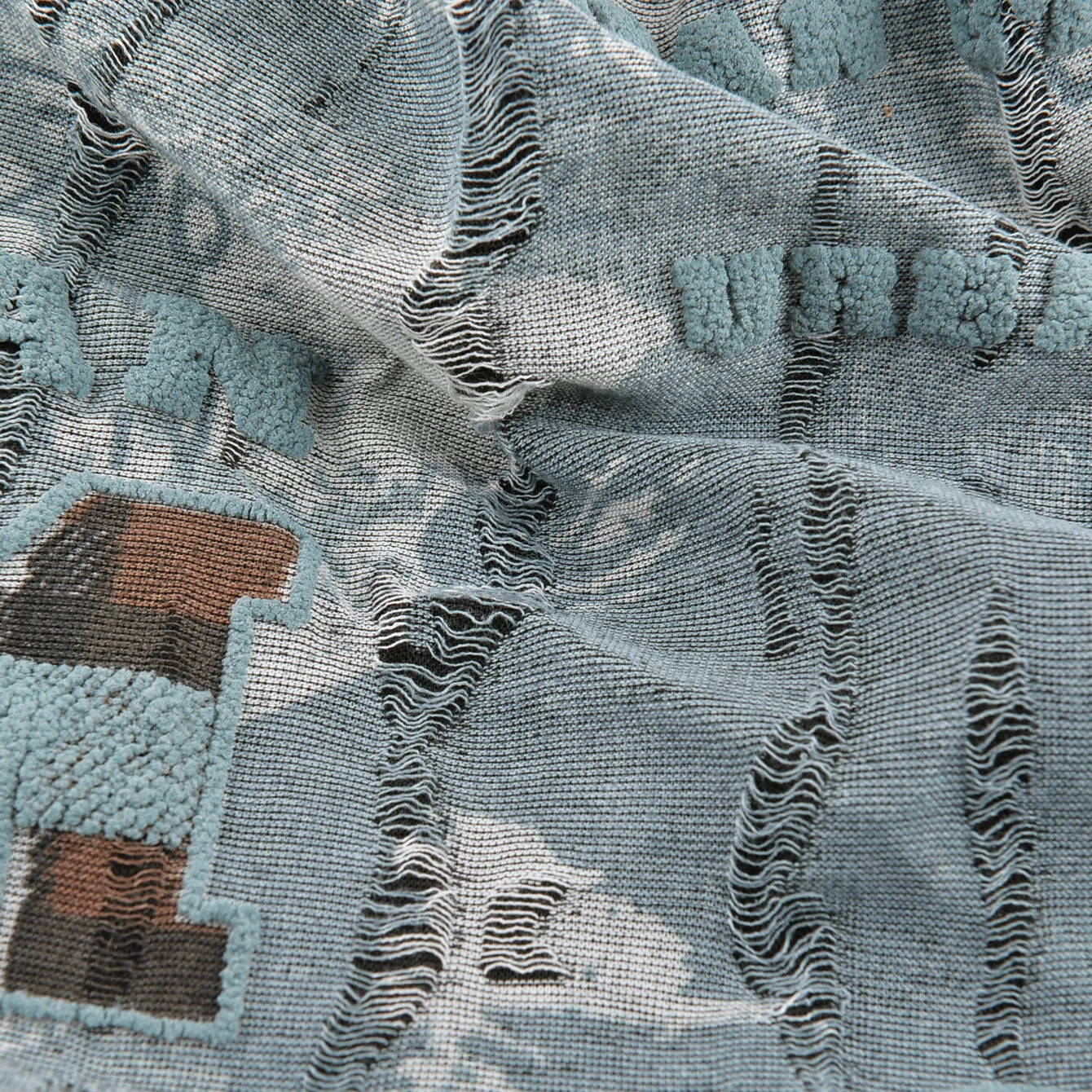 Distressed Tie Dye Beanie