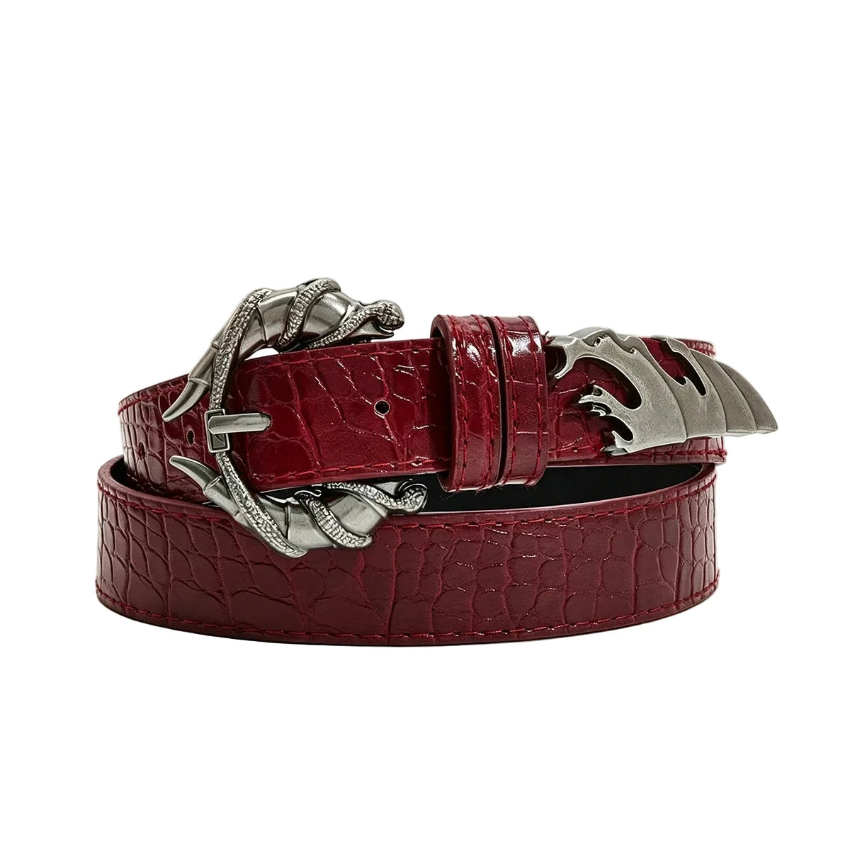 Crocodile Leather Belt