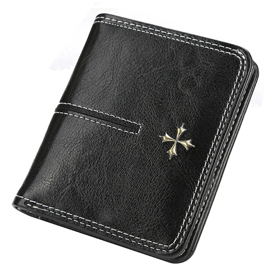 Gothic Cross Charm Wallet
