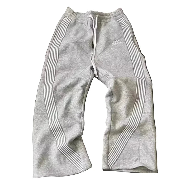 Striped Baggy Sweatpants