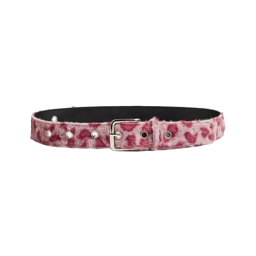 Faux Fur Belt