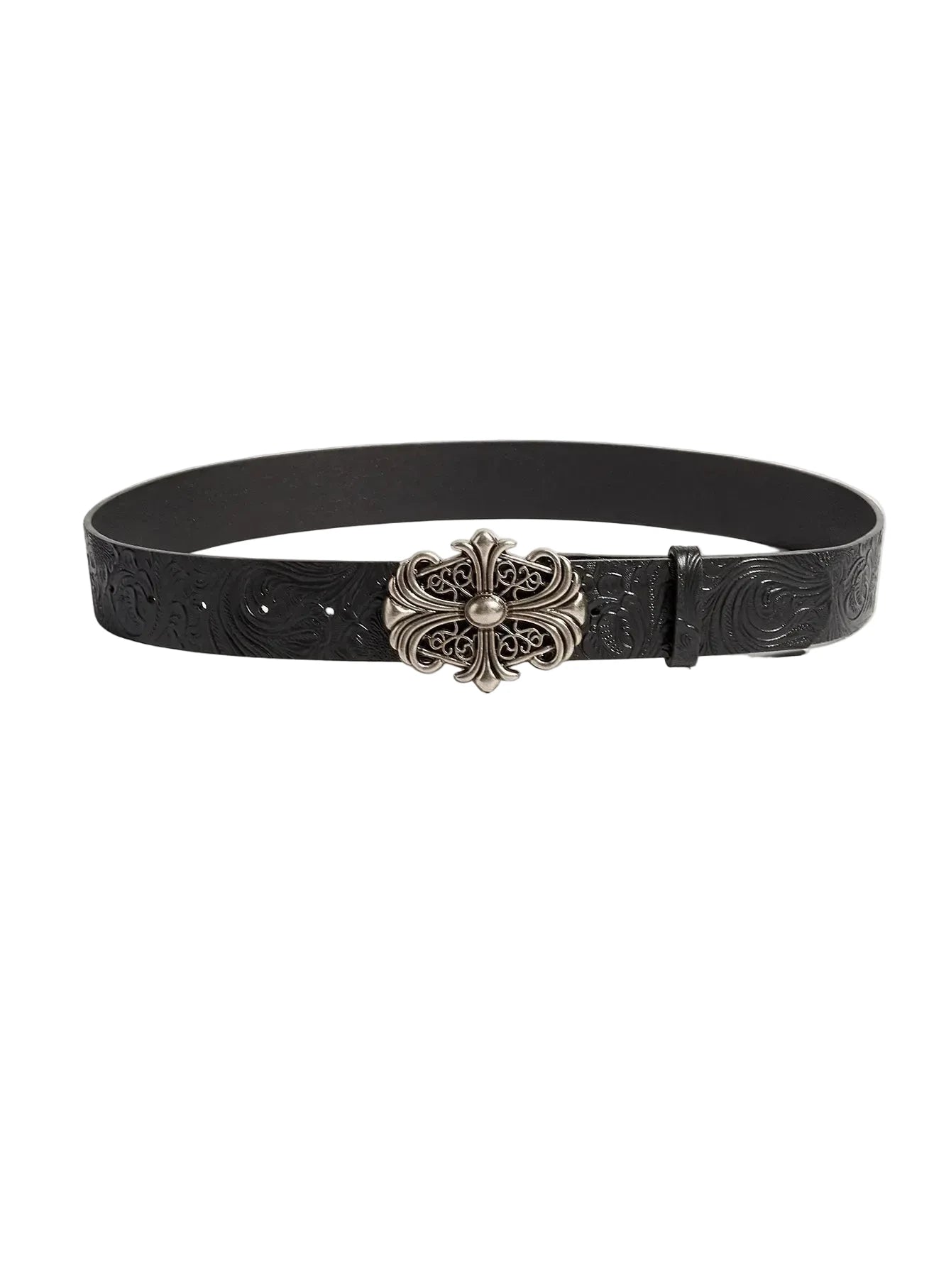Engraved Cross Belt