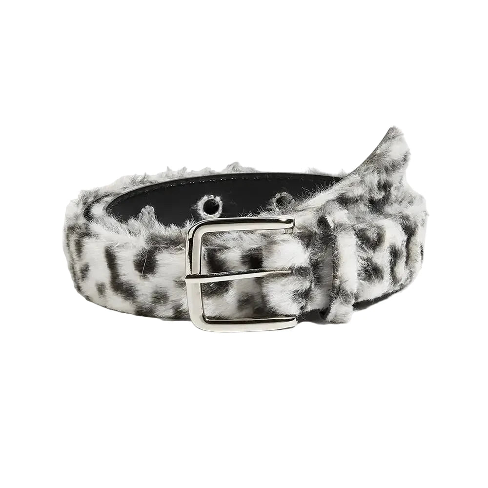 Faux Fur Belt
