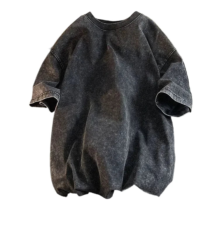 Acid Washed Blank Tee