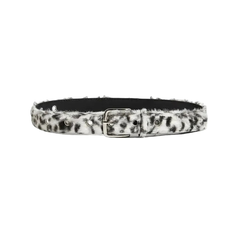 Faux Fur Belt