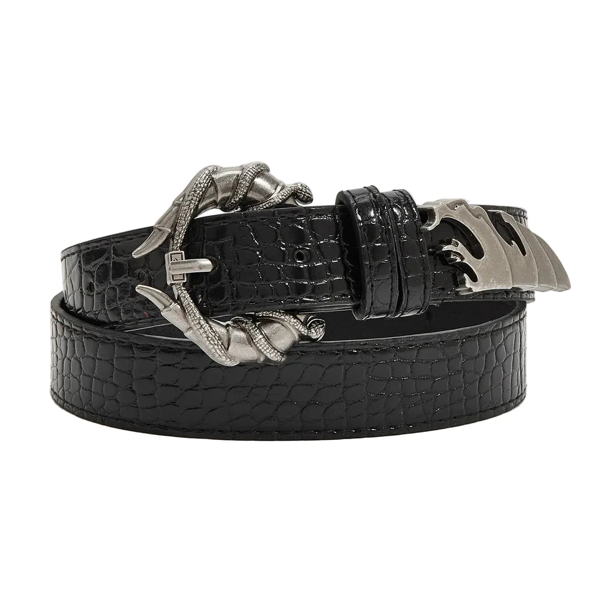 Crocodile Leather Belt