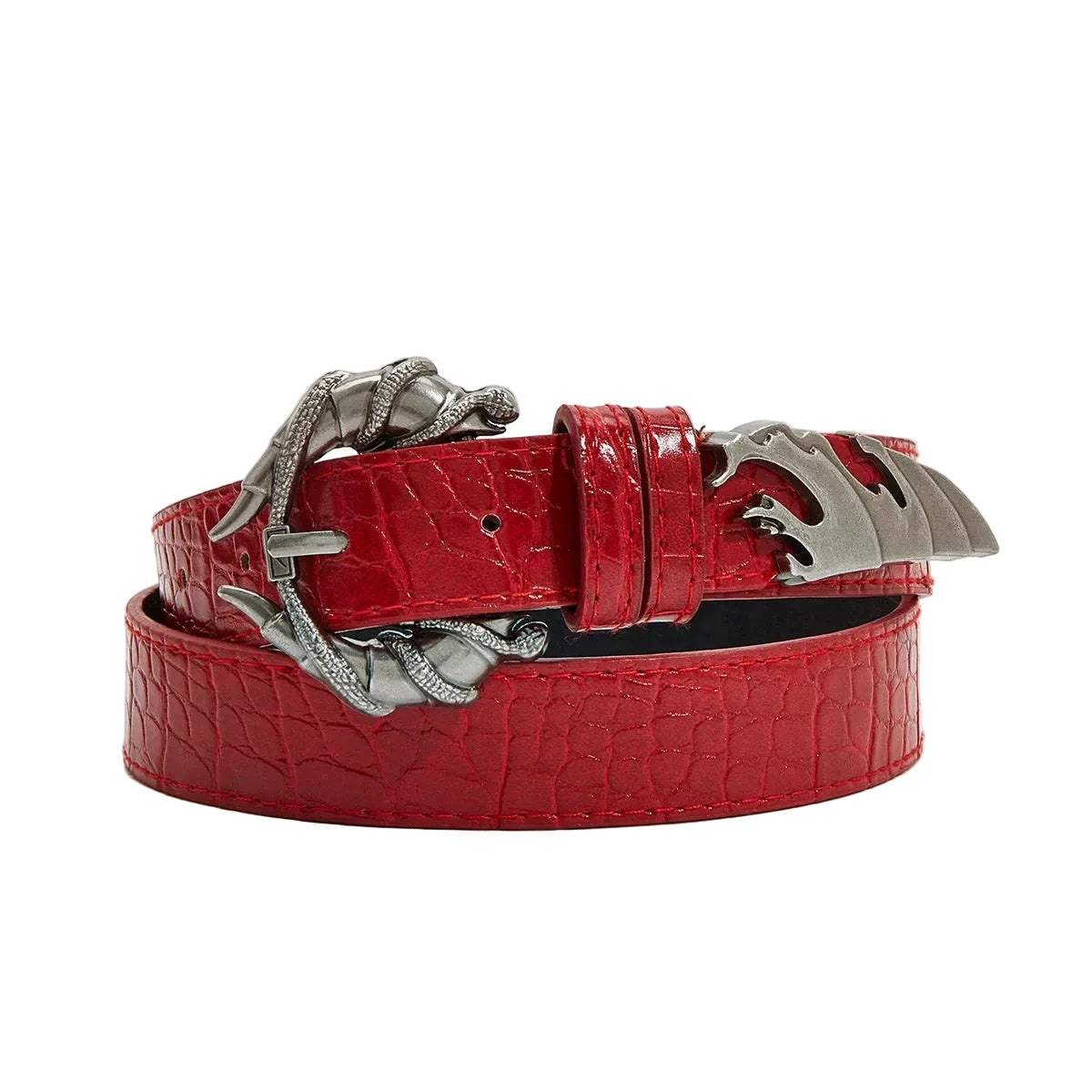 Crocodile Leather Belt