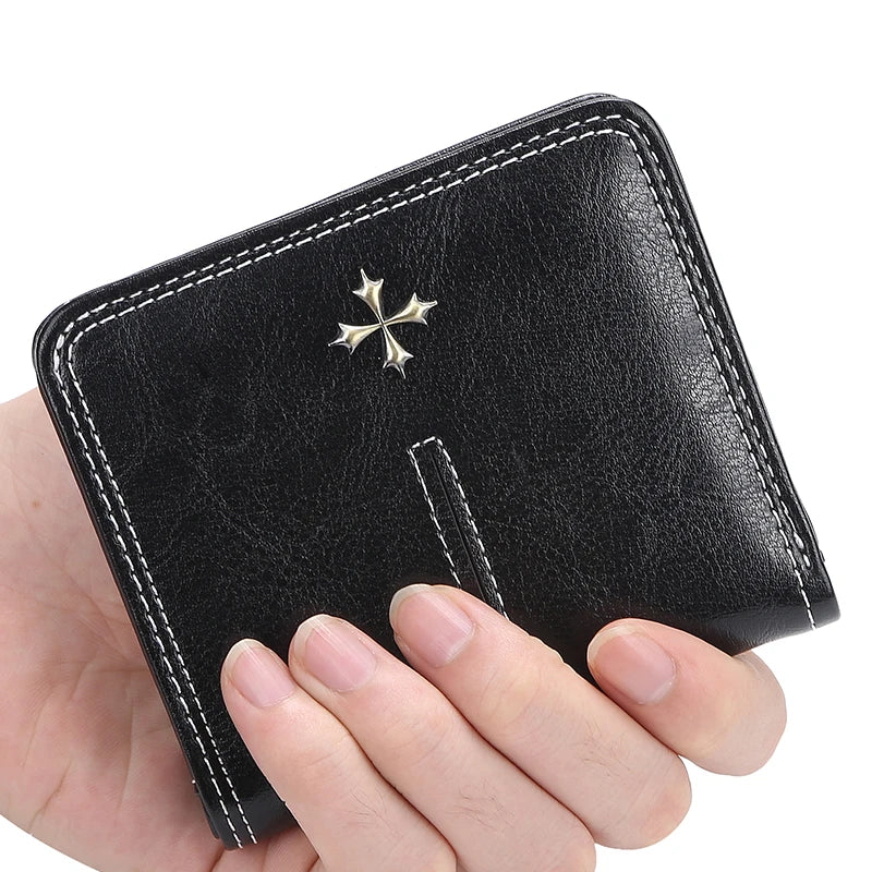 Gothic Cross Charm Wallet